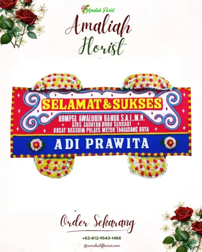 Karangan Bunga Ucapan Selamat di The Samasta Jatiwarna